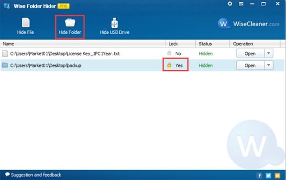 Wise Folder Hider Pro 5.0.2.232 for mac instal free