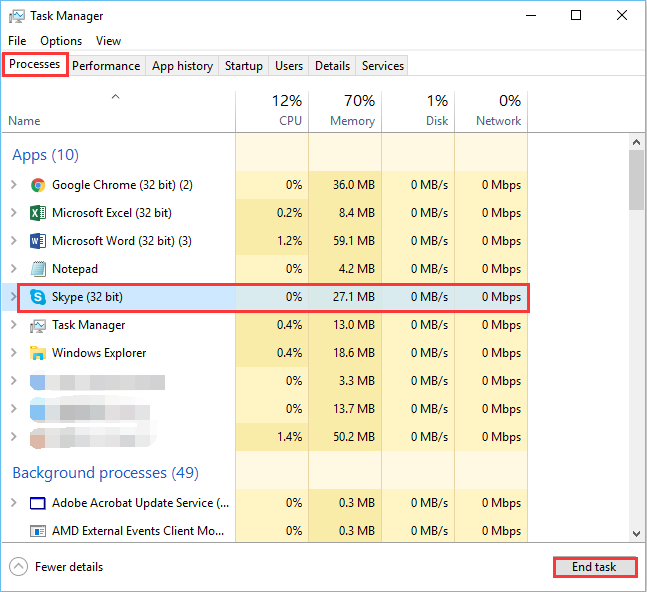 How to Disable Background Applications in Windows