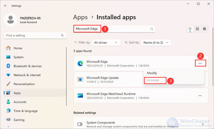 How To Uninstall Ms Edge And Prevent Reinstalling On Windows 11 1118