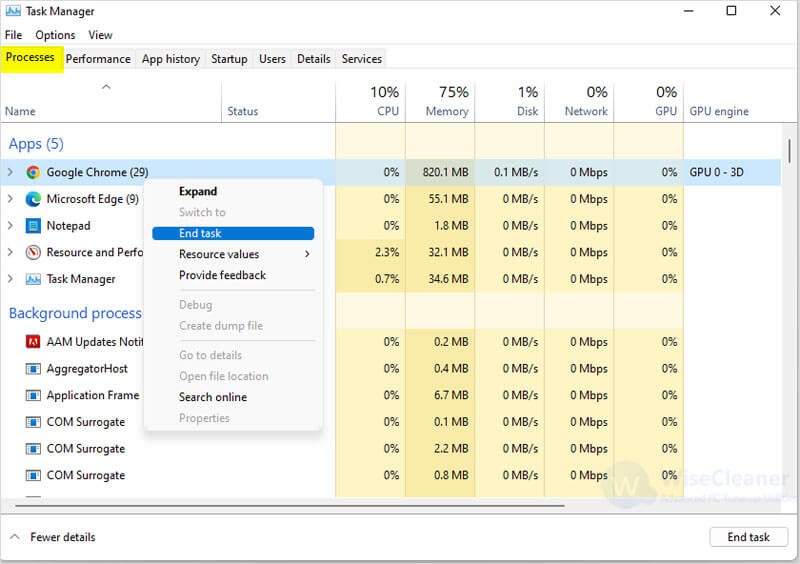 How To Check CPU Usage On Windows 11