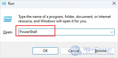 open PowerShell 