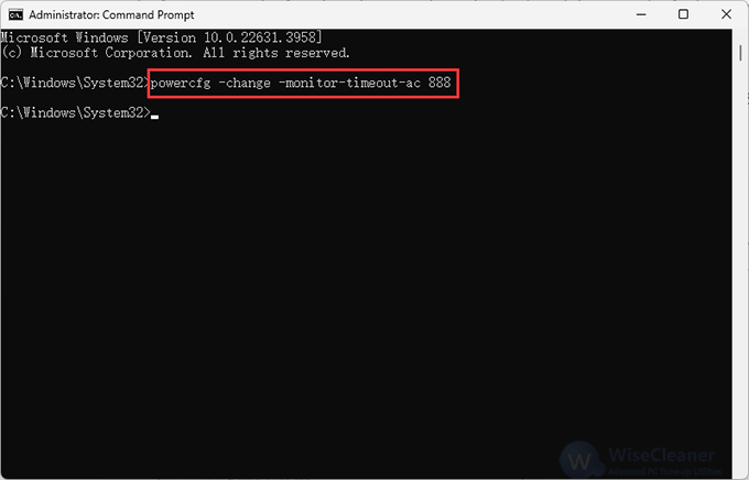 Run command in Command Prompt