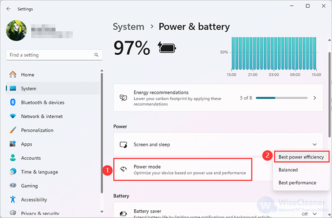 How to Enable or Disable Power Throttling on Windows 11