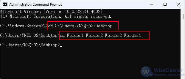 Using Command Prompt